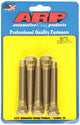 ARP Wheel Stud, 12 mm x 1.25 Thread, 3.000 in Long, 0.565 in Knurl, Chromoly, Cadmium, Subaru WRX, Set of 5