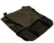 Overland Vehicle Systems Extra Large Trash Bag Tire Mount - #16 Waxed Canvas Universal - Infused with Paraffin Wax Waterproofing - Large Drainage Holes - 30 Gallon Trash Bag Capacity