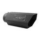 MBRP Universal Hex Tip 5in Inlet 16in Length w/Logo - Black Coated