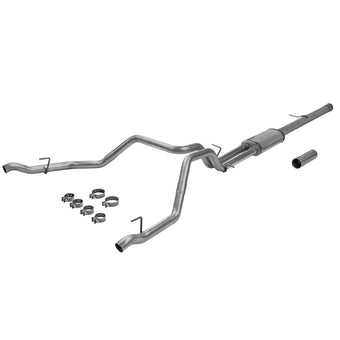 compare product Flowmaster 717890 FlowFX Cat-Back Exhaust Kit 3.5 Inch Dual 2.5 Inch Tailpipes 409 Stainless Steel Compatible with 2019-2023 Chevy Silverado GMC Sierra 1500 6.2L 2/4WD and all Wheelbases