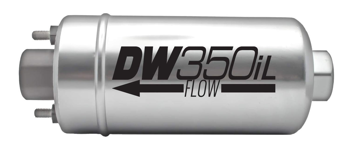 DeatschWerks 9-350 in-Line External Fuel Pump (350lph), 1 Pack