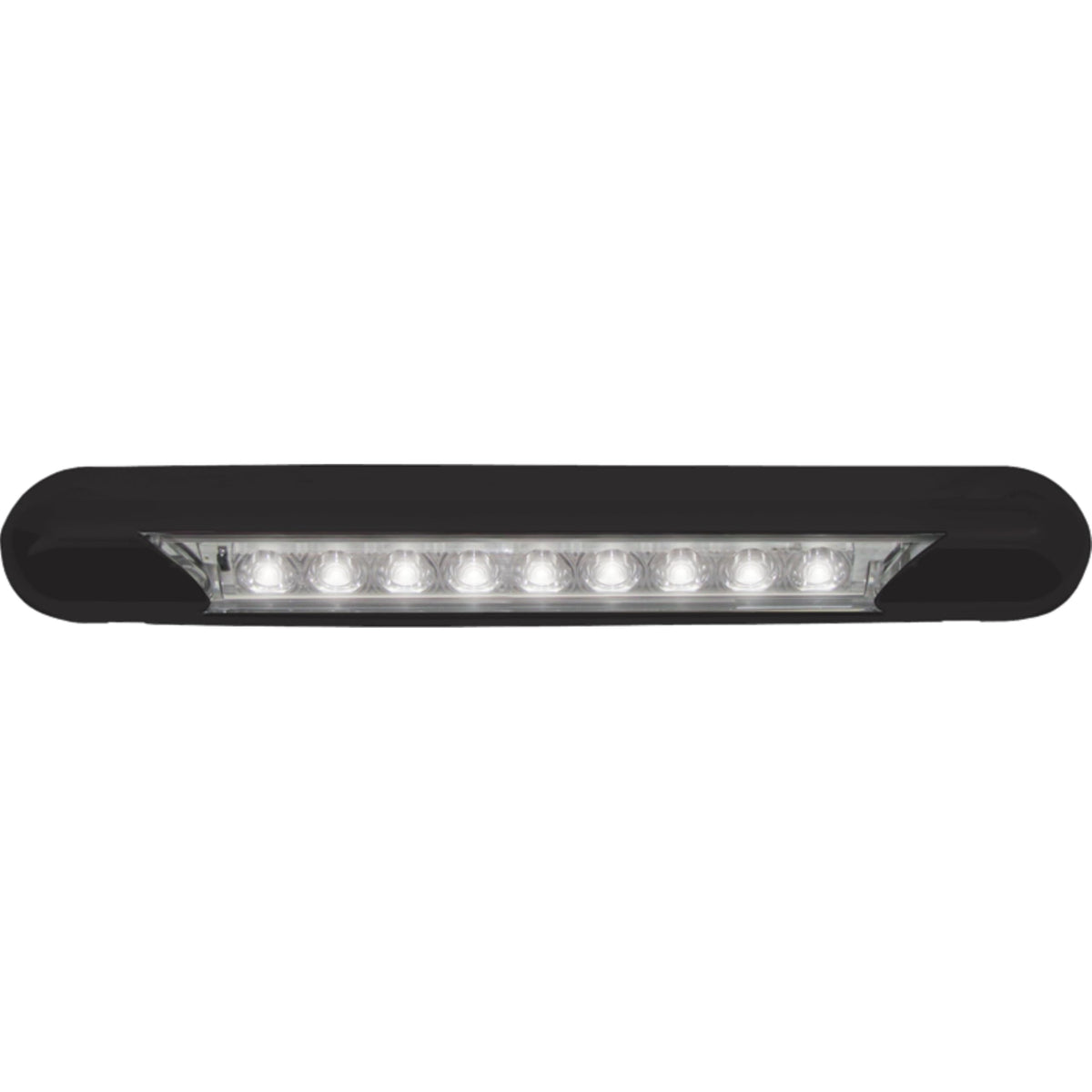Optronics - ILL70CBSBAWNP - LED 8IN STRP 12V CLR W/SWTCH BLK AWN - (Pack of 1)