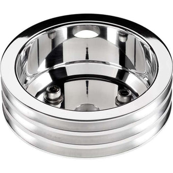 compare product BILLET SPEC Crankshaft Pulley, SB Chevy, 3 Groove (Long Water Pump)