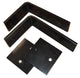 Cattleman HD 2996 Light Bar Mounting Kit Roof Mount Mounts One Light Bar Painted Black Steel