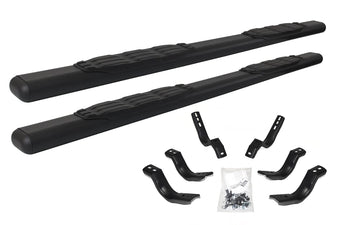 compare product Big Country Truck Accessories 104324800 4 in. Fusion Side Bars Kit Cab Length Incl. Brackets Textured Black