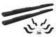 Big Country Truck Accessories 104324800 4 in. Fusion Side Bars Kit Cab Length Incl. Brackets Textured Black
