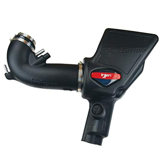 Injen EVO9202Evolution Roto-Molded Air Intake System W/SuperNano-Web Dry Air Filter for the 2018-2020 Ford Mustang GT V8-5.0L