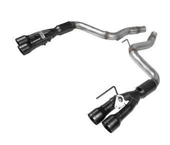 compare product Flowmaster 817824 Outlaw Axle-Back Exhaust Kit 3 Inch 409 Stainless Steel 4 Inch Polished 304 Stainless Tips Compatible with 2018-2023 Mustang GT 5.0L with Factory Active Performance Exhaust Valves
