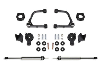compare product Fabtech - 2022 Tundra 4WD 3in UCA Kit w/Uniballs/Fr Shock Spacers/Rr DLSS/Rr Air Bag Spacers (K7089DL)