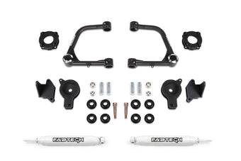 compare product Fabtech 3 UCA KIT W/UNIBALLS & FR SHK SPCRS & RR AIR BAG SPCRS & RR PERF SHOCKS 2022 TU K7089