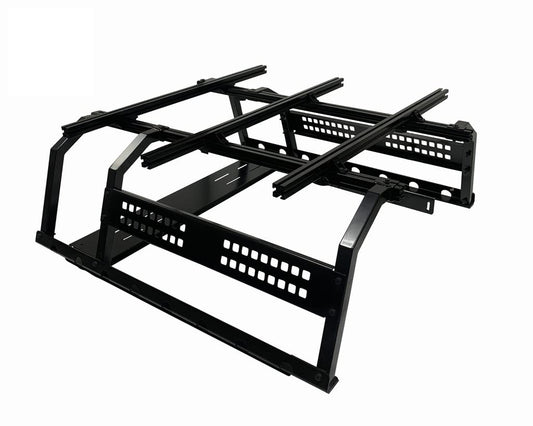 Overland Vehicle Systems Discovery Truck Bed Rack Mid Size 5ft Bed Truck - Suitable for Toyota Tacoma, Jeep Gladiator JT