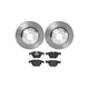 Brembo KT Series Premium Brake Kit (KT04504) for BMW 535i 2008-2010, 545i 2004-2005, 550i 2006-2010, 645Ci 2004-2005, 650i 2006-2010 | High-Performance Brake Pads & Rotors | Direct OE Replacement