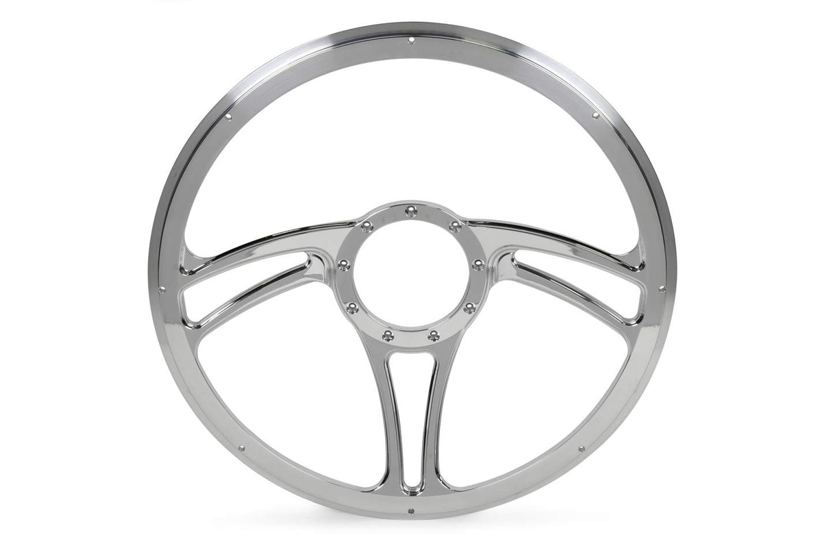 Billet Specialties 34005 15-1/2 Steering Wheel BLVD Series BLVD 05 With Milled F