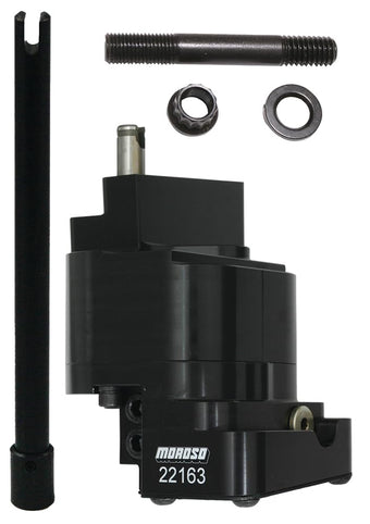 compare product Moroso 22189 Billet High Volume Oil Pump, Fits Big Block Chevy w/ .400 Raised Cam Height, Inc. Hardware and Shaft