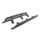 Go Rhino Frame Mount Sliders & Welded Mounting Brackets | Mild Steel, Textured Black | FS4506T | Fits 2018-2024 Jeep Wrangler JLU, 4-Door