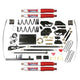 Skyjacker D702K-DX-H Long Arm Suspension Lift Kit w/Shocks 7 in. Lift Long Arm Suspension Lift Kit w/Shocks