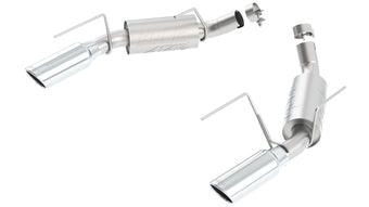 compare product BORLA 11806 Axle-Back Performance Exhaust System for 2005-2009 Ford Mustang GT 4.6L V8 Automatic/Manual Transmission Coupe/Convertible.
