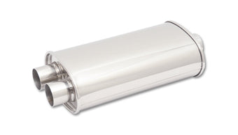 compare product Vibrant 1111 Oval Stainless Steel Muffler