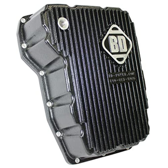 compare product BD Diesel Performance 1061525 Transmission Pan, Black