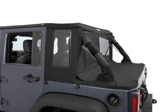 compare product Bestop Halftop Conversion Kit - '07-18 Wrangler JK 4-Door (Black Twill)