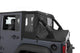 Bestop Halftop Conversion Kit - '07-18 Wrangler JK 4-Door (Black Twill)