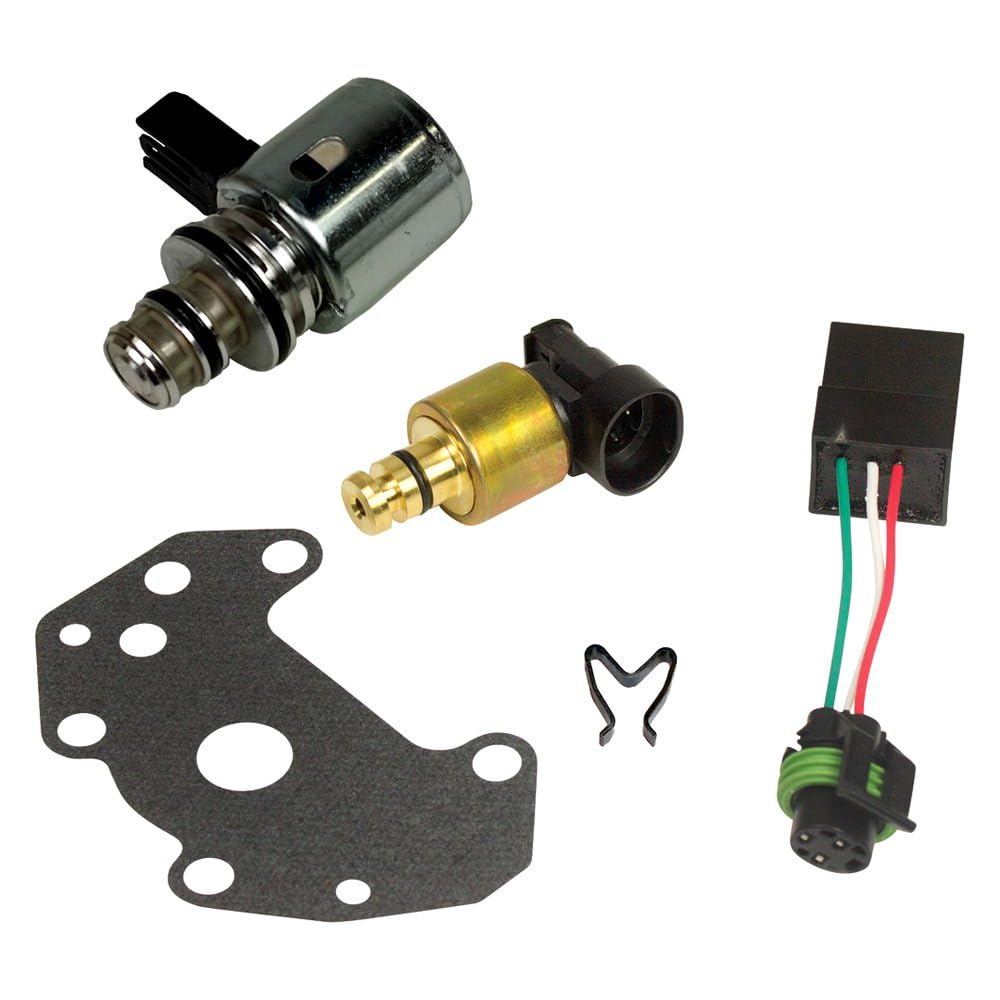 BD Diesel 1060605 Transmission Valve Body Electronics Upgrade Kit; Incl. Pressure Transducer Adapter/Clip For Metal Transducer/Metal Pressure Transducer/Governor Body Gasket;