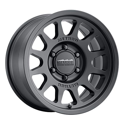 Method Race Wheels 703 Matte Black 17x8.5" 6x5.5", 35mm offset 6.2" Backspace, MR70378560535