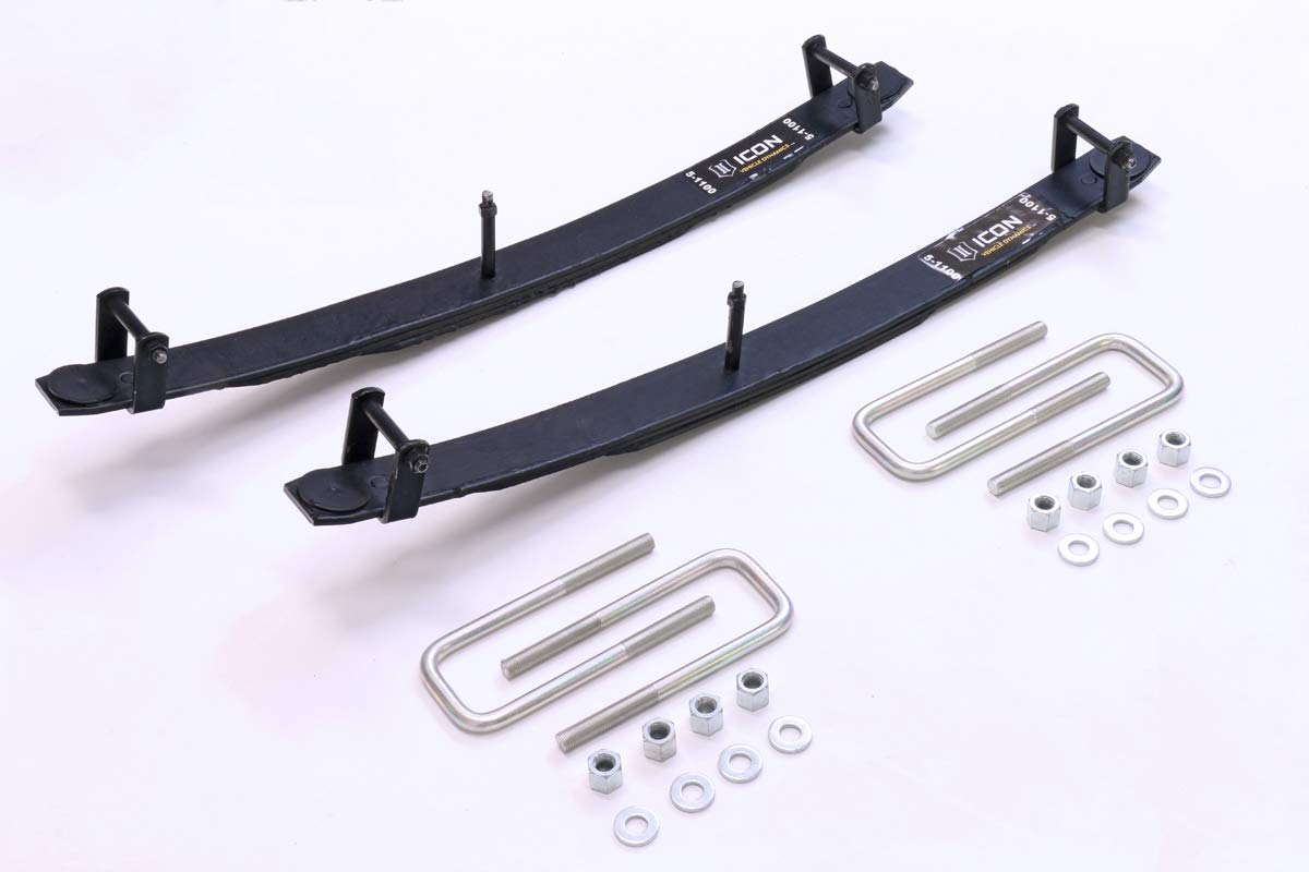 ICON 1.5" Lift Add-A-Leaf Kit, Compatible with 1996-Up Toyotaa Tacomaa/00-06 Tundra, 51100