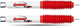 Rancho RS5000X Series Pair of Front Suspension Shock Absorbers for 1997-2002 Ford Expedition 4WD with 4 Inch Lift | Improves Handling and Performance, Reduces Fade, Built to Last | RS55237