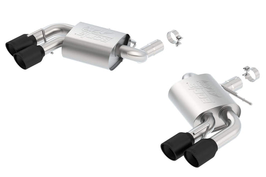 BORLA 11921CB Axle-Back System for '16-'23 Chevrolet Camaro SS 6.2L V8 AT/MT W/Dual Mode Exh. (NPP) Valves Or Dual Split Rear Exit. BORLA Sys. Does NOT Include NPP Valves. Use 60605 To Add NPP Valves