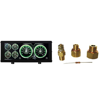 compare product AutoMeter 7000 Invision LCD Display Complete System + Auto Meter 5284 LS Install Kit