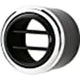 BILLET SPEC A/C Vent Round with Aluminium Bezel