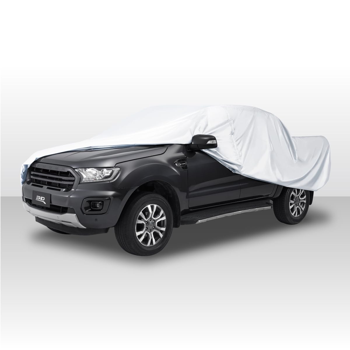 Silver Truck Cover by 3dmats-usa