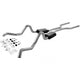 Flowmaster 17202 American Thunder Crossmember-Back Exhaust Kit 3 Inch Aluminized Steel Compatible with 1964-1967 GM A-Body V8