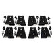 Kentrol 50576 Door Hinge Set