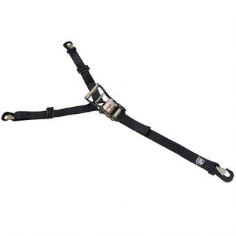 compare product Bulldog Winch 20363- Horizontal Tire Ratcheting Y Tie-Down Strap