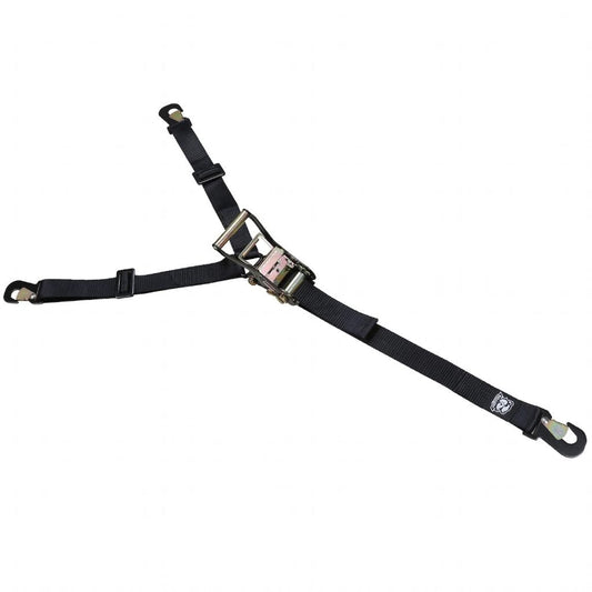 Bulldog Winch 20363- Horizontal Tire Ratcheting Y Tie-Down Strap
