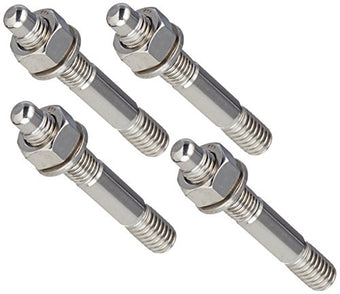 compare product ARP Carburetor Stud, 5/16-18 and 5/16-24 in Thread, 2.225 in Long, Hex Nuts, Stainless, Polished, Set of 4