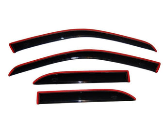 compare product Auto Ventshade [AVS] In-Channel Rain Guards for 2003 - 2007 Honda Accord Sedan | Window Vent Visors, 4 pcs. - Smoke | 194943