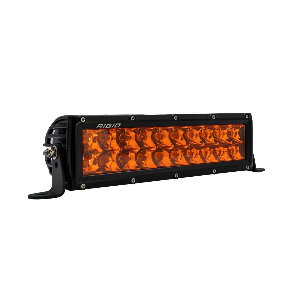 Rigid Industries E-Series 10 Inch Amber PRO LED Light Bar Spot