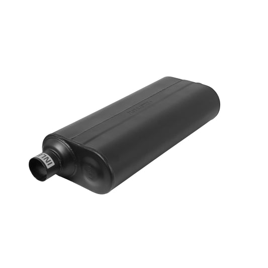 Flowmaster 52571 70 Series Muffler - 2.50 Offset In and 2.50 Center Out - Mild Sound