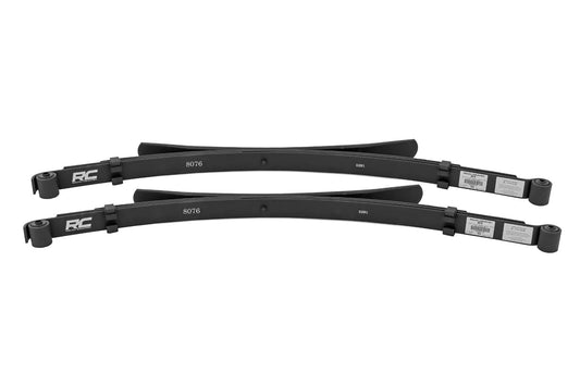 Rough Country Rear Leaf Springs for 01-04 Toyota Tacoma | Stock Height - 8076Kit