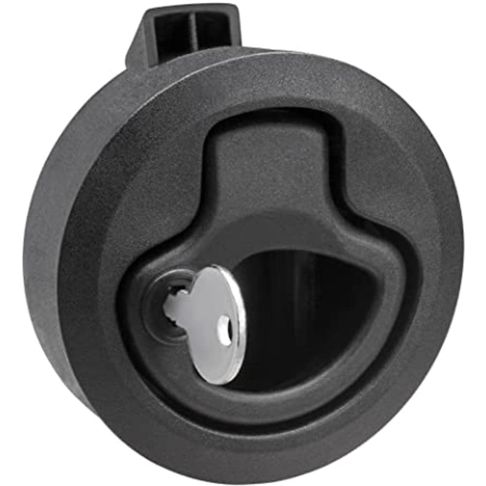 Whitecap 3228BC Nylon Locking Slam Latch - Black