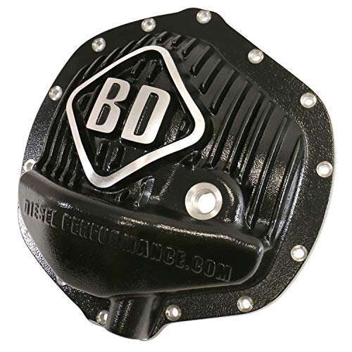 BD Diesel 1061825 Differential Cover; Rear; w/AA 14 Bolt-11.5 in. Differential; Incl. Differential Cover/O-Ring Gasket/Bolt/Washer/Drain Plug/Plug -10 ORB;