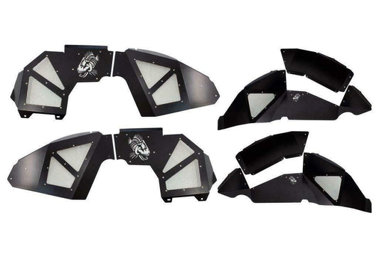 Fishbone Offroad FB33130 - Black Front and Rear Inner Fenders