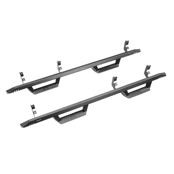 compare product RealTruck Podium LG Steps for Nissan Frontier | Cab Length, Stainless Steel, Textured Black | HPN2273CC-TX | Fits 2022-2026 Nissan Frontier Crew Cab, All Beds