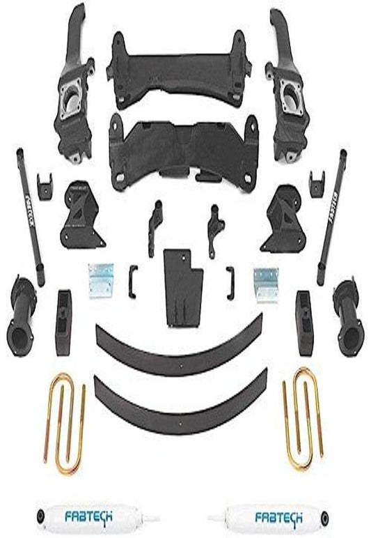 Fabtech FTS26026BK 6" Component Box 1 for Toyota Tacoma