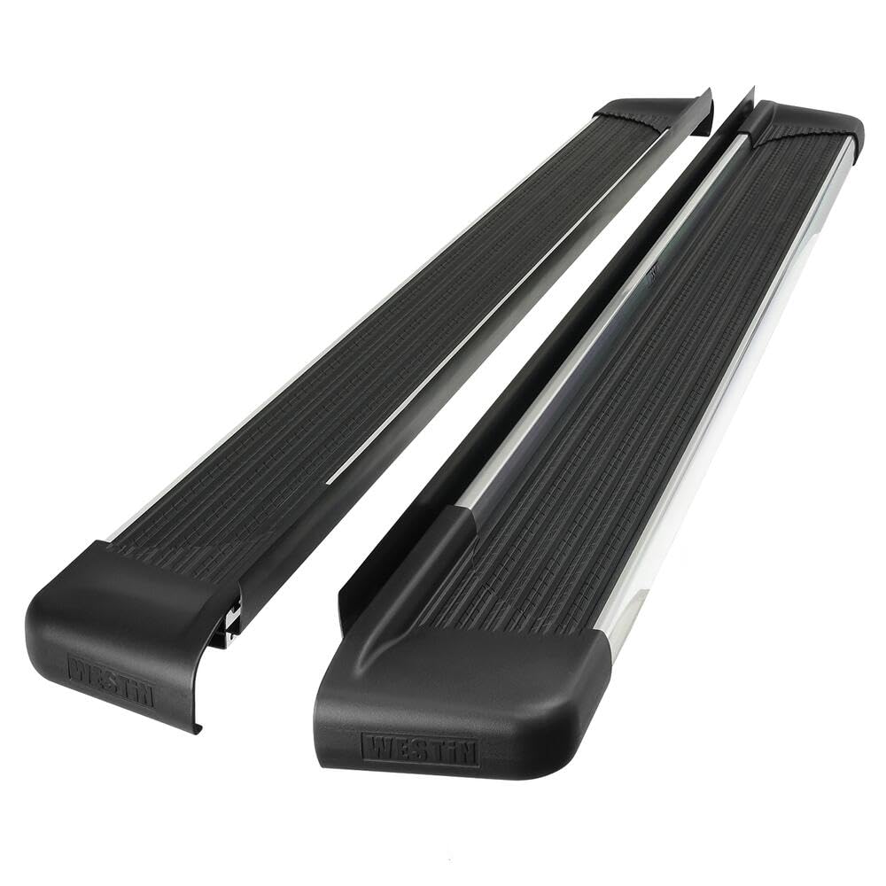 Westin 27-64740 SG6 Running Boards Aluminum Polished Pair 89.5 in