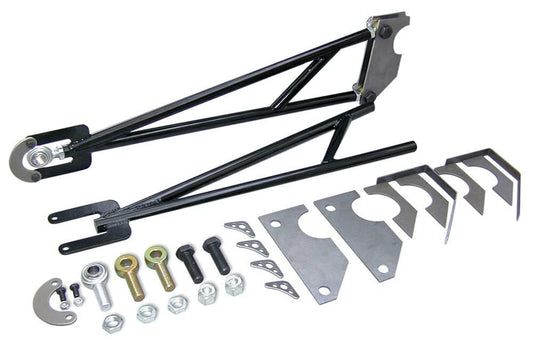 Competition Engineering C2006 Black Powdercoated Ladder Bars - Set of 2