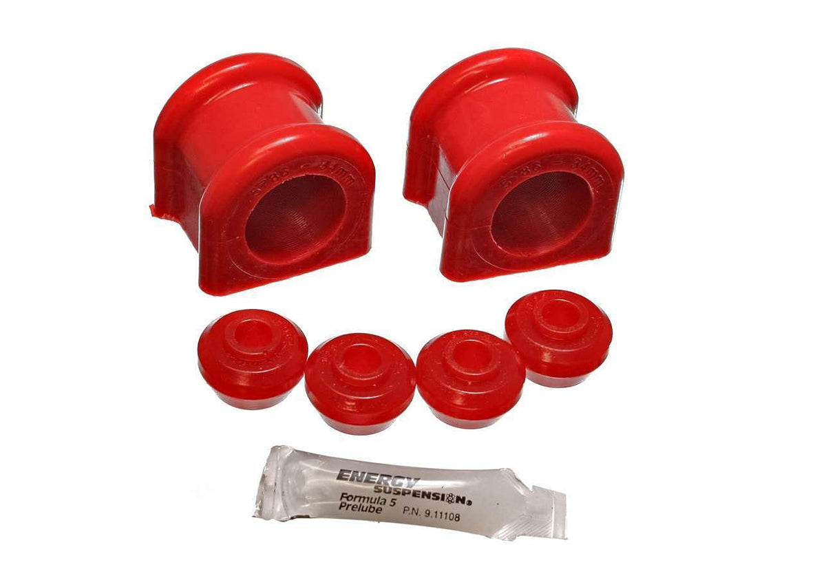 Energy Suspension 5.5159R 34mm Front Sway Bar Bushing Set,Multicoloured